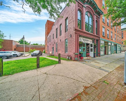 Exterior, Facade, Brick Facade, Condo Building