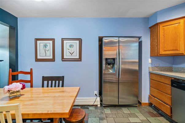 Dining room, Interior, Kitchen, Stainless Steel Appliances