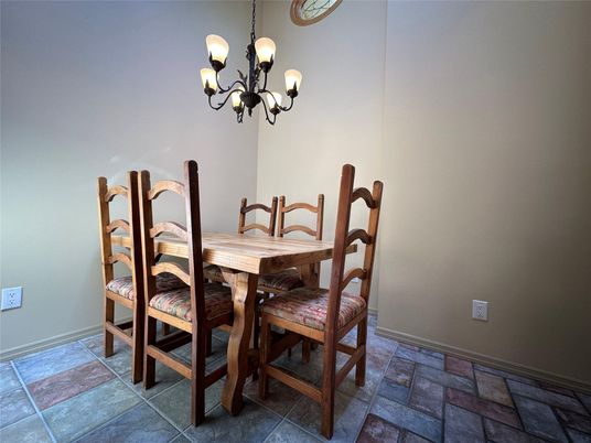 Chandelier, Dining room, Interior