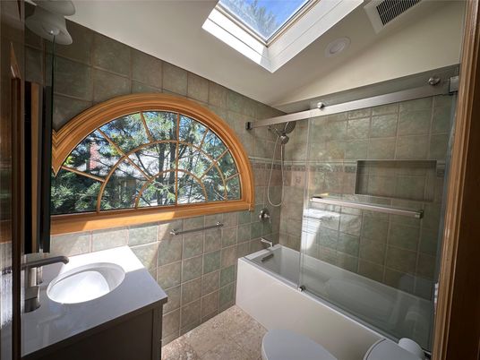 Bathroom, Glass Shower, Interior