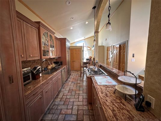 Interior, Kitchen, Pendant Lights, Recessed Lighting