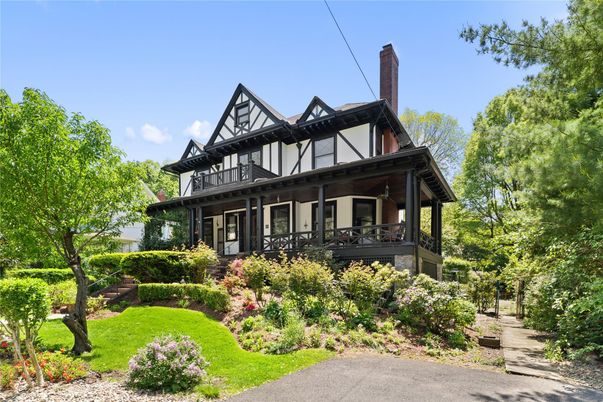 Exterior, Facade, Tudor Revival