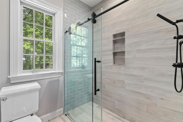 Bathroom, Glass Shower, Interior