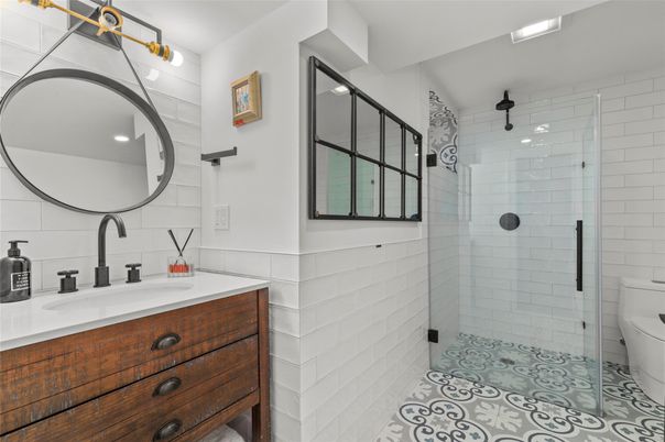 Bathroom, Glass Shower, Interior