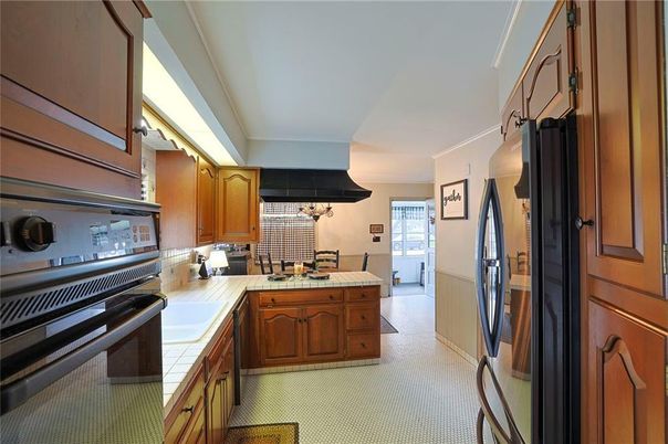 Interior, Kitchen, Tile Countertops