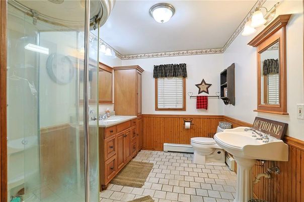 Bathroom, Glass Shower, Interior