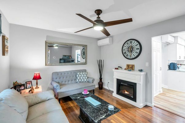 Fireplace, Interior, Living room, Wood Texture Flooring