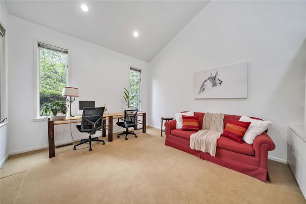 Home Office, Interior, Recessed Lighting