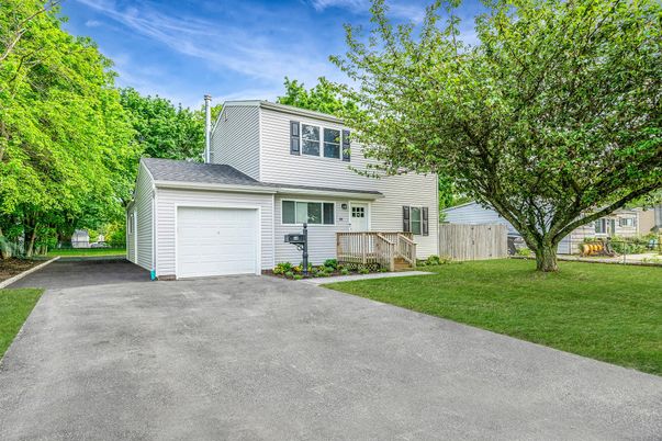 Attached, Backyard, Exterior, Facade, Cape Cod