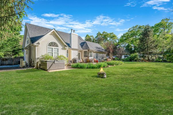 Backyard, Exterior, Hot Tub, Solar Panels