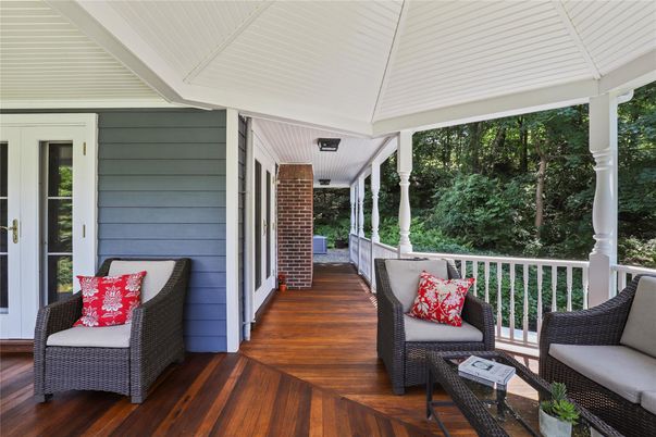 Exterior, Wood Texture Flooring