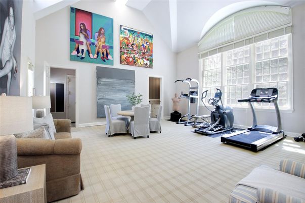 Dining room, Fitness Equipment, Interior