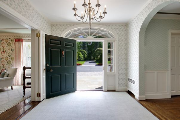 Chandelier, Interior, Wood Texture Flooring