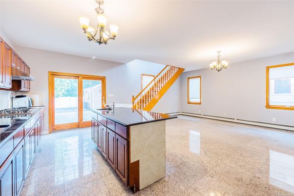Chandelier, Interior, Kitchen