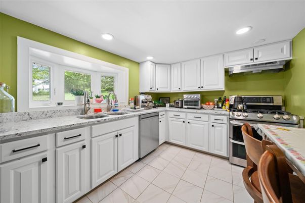 Interior, Kitchen, Recessed Lighting, Stainless Steel Appliances