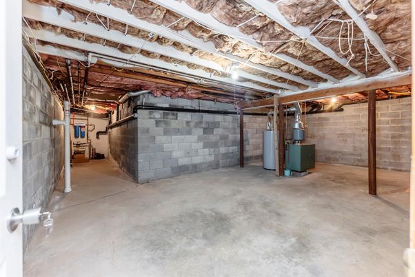 Interior, Stone Walls, Wooden Beams