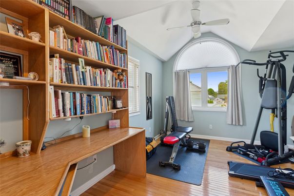 Fitness Equipment, Interior, Wood Texture Flooring