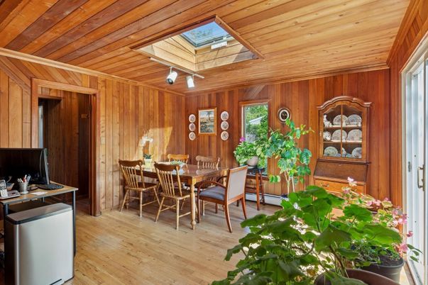 Dining room, Interior, Wooden Ceilings, Wood Texture Flooring, Wooden Walls