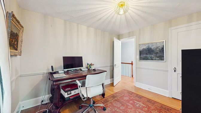 Home Office, Interior, Wood Texture Flooring