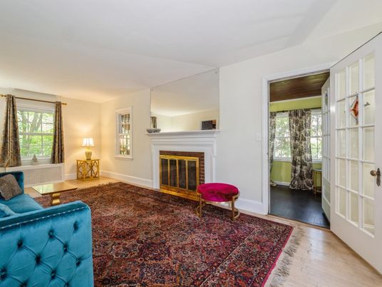 Fireplace, Interior, Wood Texture Flooring