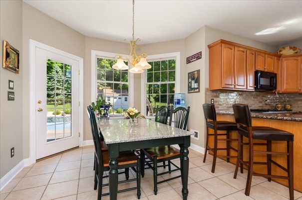 Dining room, Interior, Kitchen, Pendant Lights