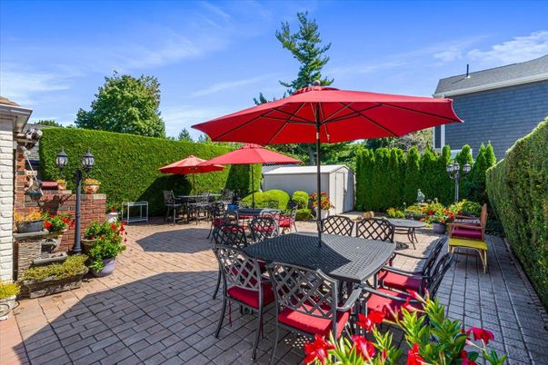 Backyard, Exterior, Fireplace