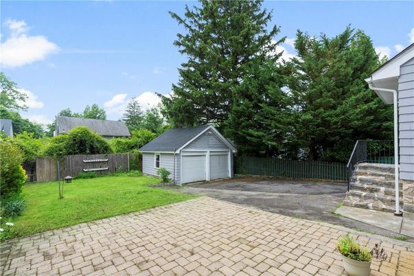 Backyard, Detached Garage, Exterior