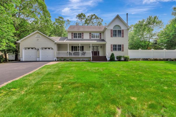 Attached, Backyard, Exterior, Facade, Farmhouse