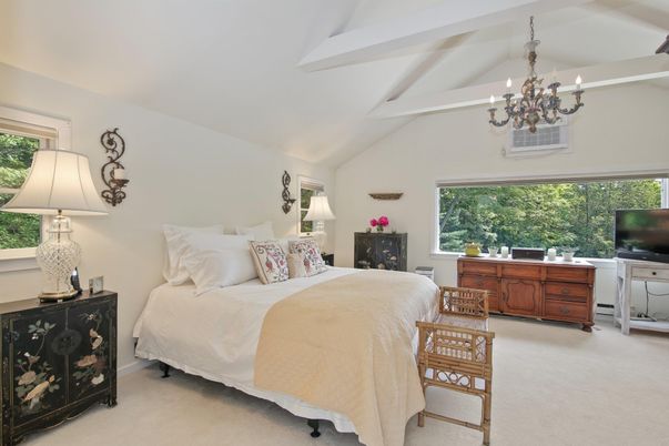 Bedroom, Chandelier, Interior