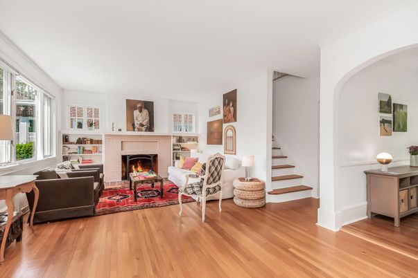 Fireplace, Interior, Living room, Wood Texture Flooring