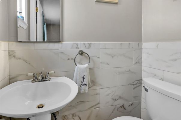 Bathroom, Interior, Marble Walls