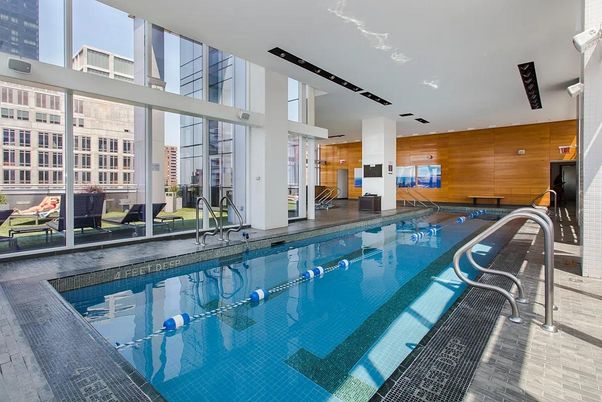 Interior, Pool, Wooden Walls