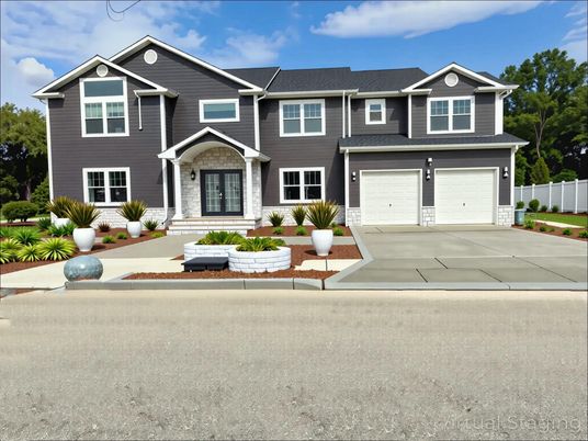 Attached, Exterior, Facade, American Craftsman