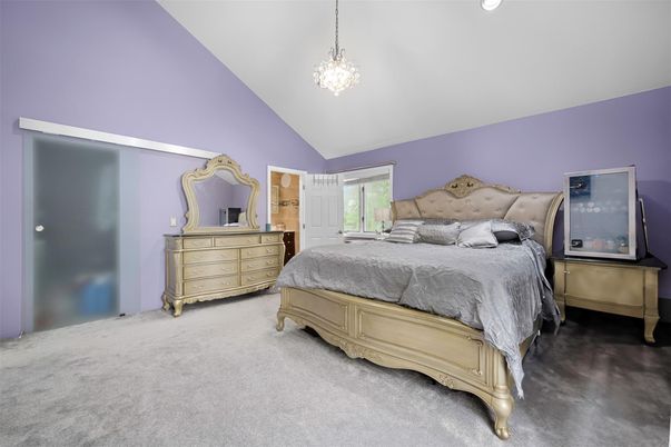 Bedroom, Interior, Pendant Lights, Recessed Lighting