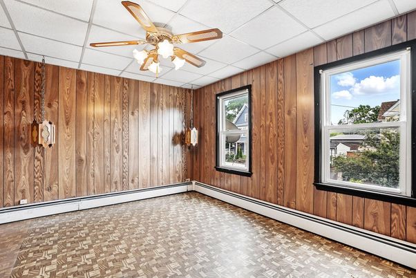 Empty room, Interior, Wooden Walls