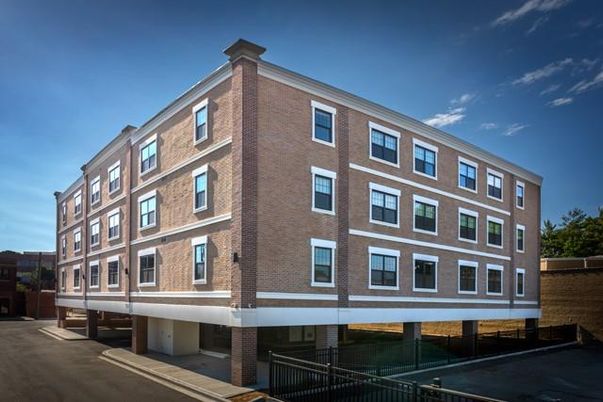 Exterior, Facade, Brick Facade, Rowhouse