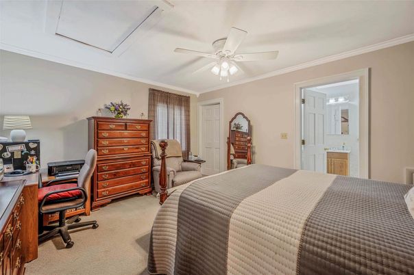 Bedroom, Home Office, Interior