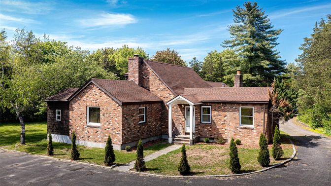 Exterior, Facade, Brick Facade, Tudor Revival