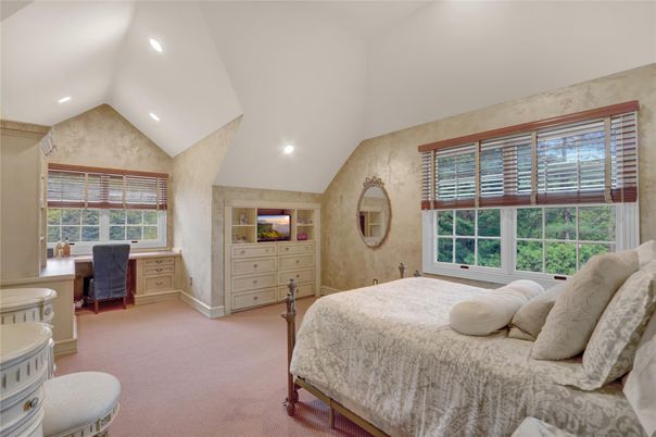 Bedroom, Home Office, Interior, Recessed Lighting