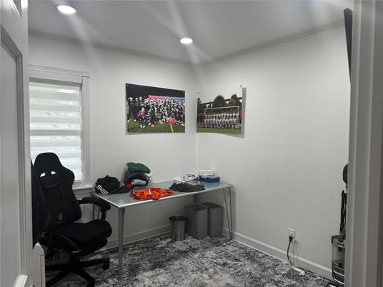 Home Office, Interior, Recessed Lighting