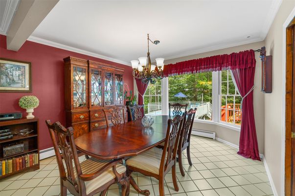 Chandelier, Dining room, Interior