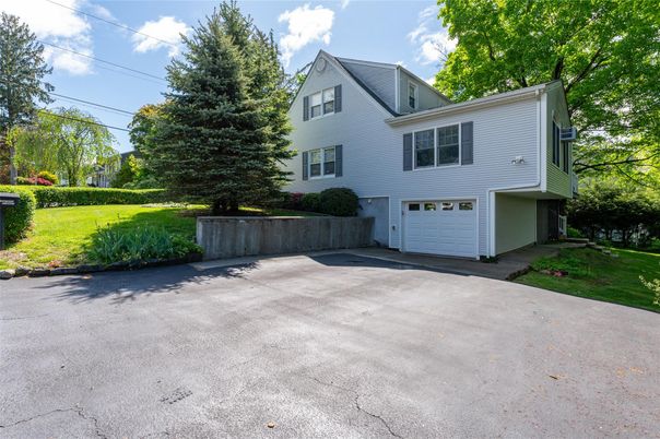 Attached, Exterior, Facade, Raised Ranch