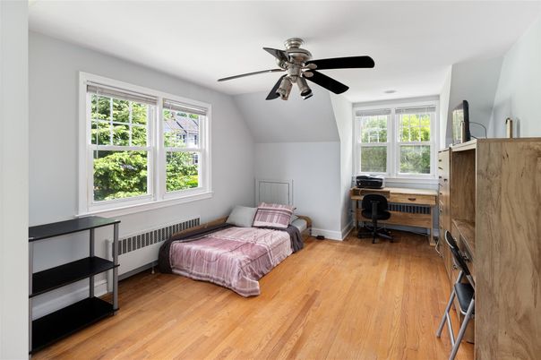 Bedroom, Home Office, Interior, Wood Texture Flooring