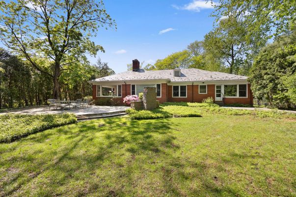 Exterior, Facade, Brick Facade, Cape Cod