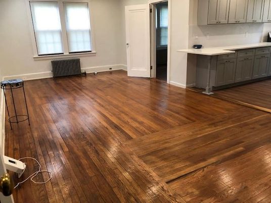Empty room, Interior, Kitchen, Wood Texture Flooring