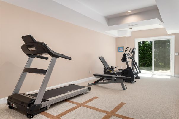 Fitness Equipment, Interior, Recessed Lighting