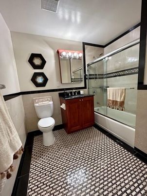Bathroom, Glass Shower, Interior