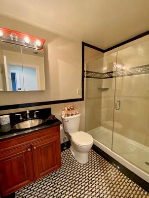 Bathroom, Glass Shower, Interior