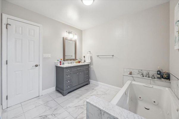 Bathroom, Dual Sink Vanities, Interior, Marble