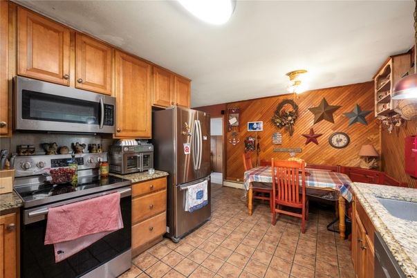 Dining room, Interior, Kitchen, Wooden Walls